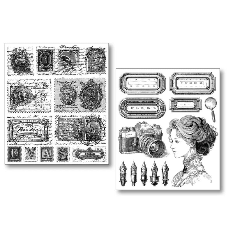 Ciao Bella - Lithographs - Mixed Media Sticker Set