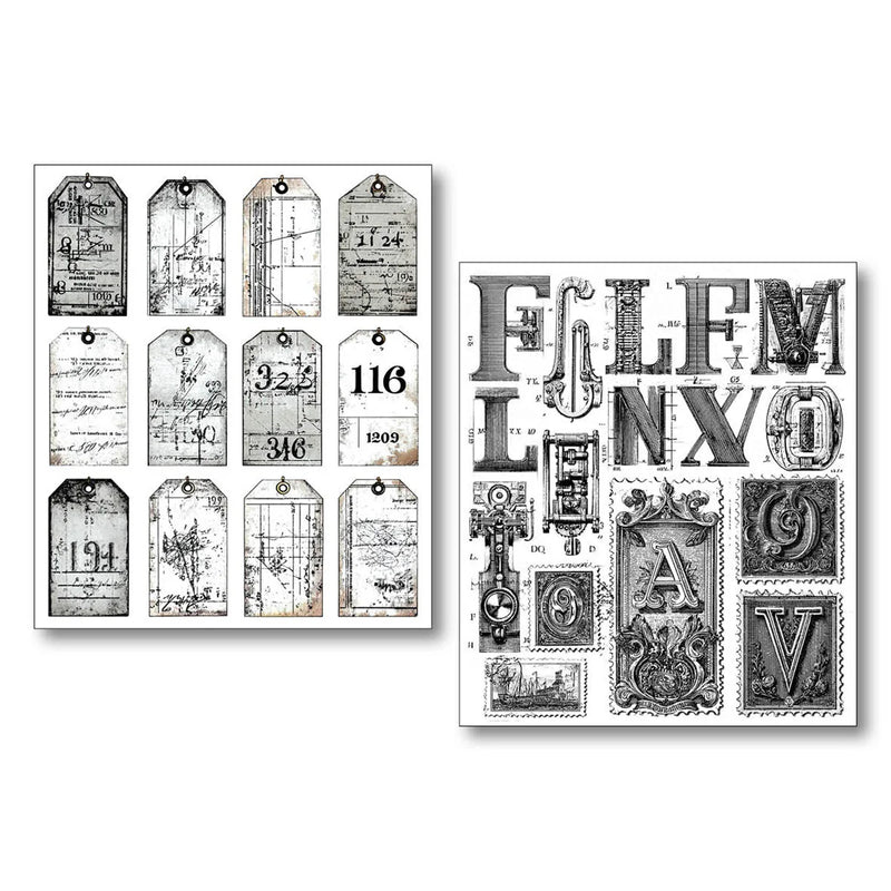 Ciao Bella - Lithographs - Mixed Media Sticker Set