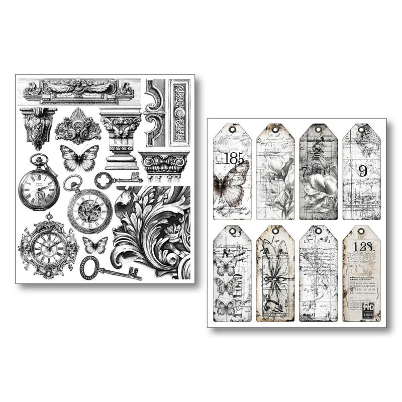 Ciao Bella - Lithographs - Mixed Media Sticker Set