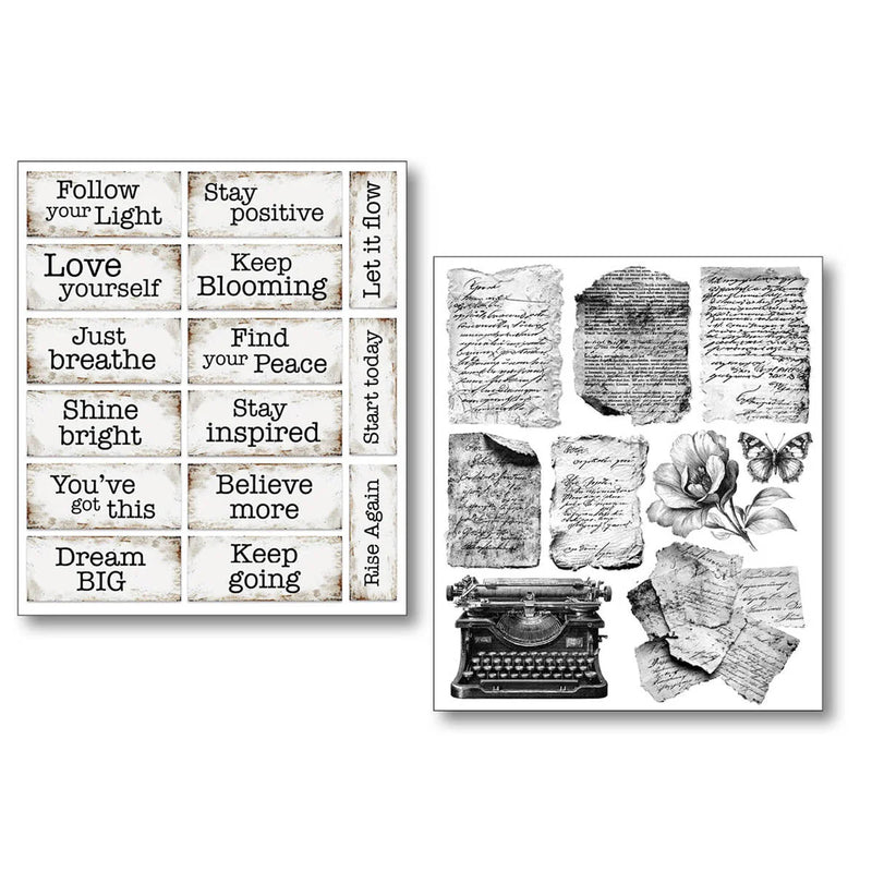 Ciao Bella - Lithographs - Mixed Media Sticker Set