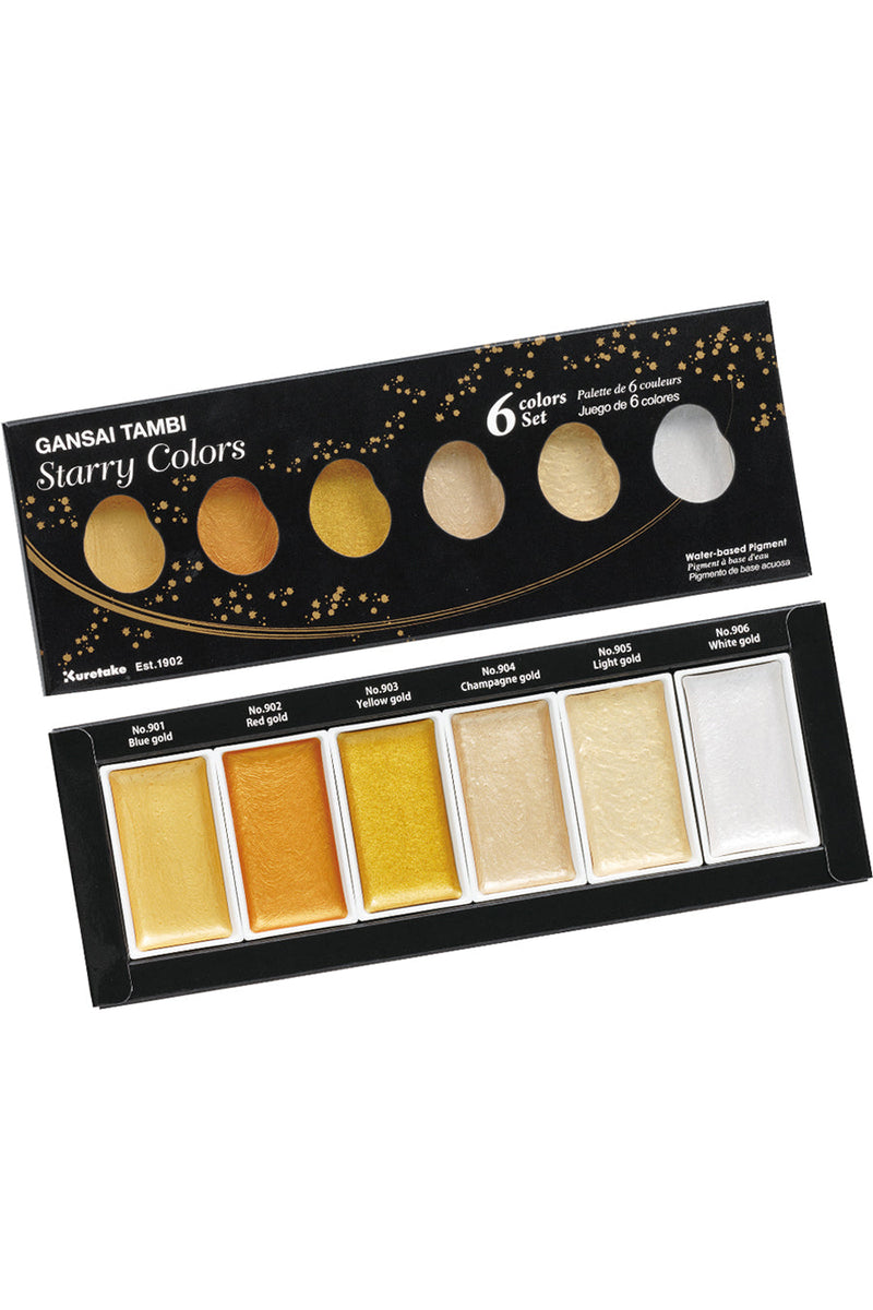 Kuretake - Gansai Tambi Watercolor - Starry Colors