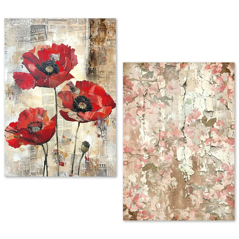 Ciao Bella - Wild Blossom - A5 Tissue Paper Set