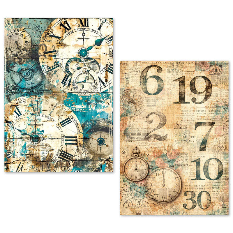 Ciao Bella - Fragments of Time - A5 Tissue Paper Set