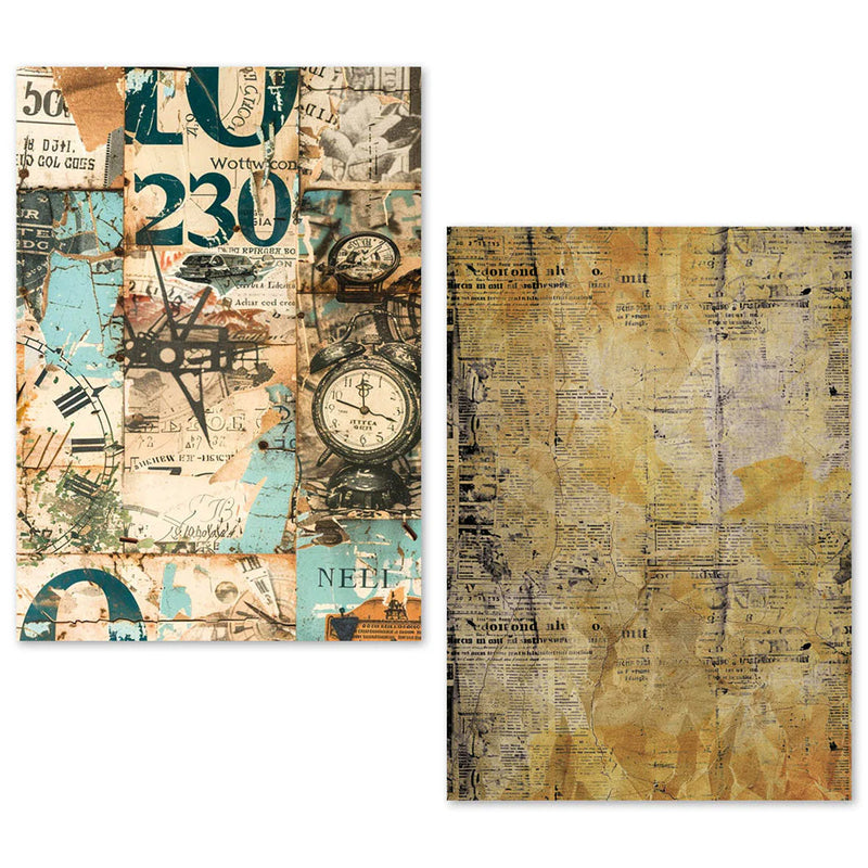 Ciao Bella - Fragments of Time - A5 Tissue Paper Set
