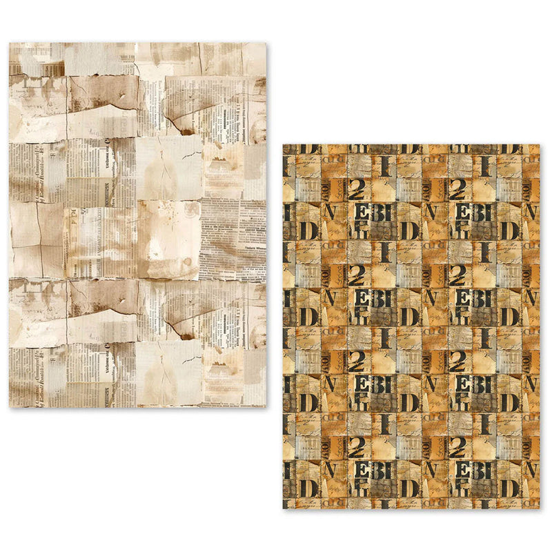 Ciao Bella - Fragments of Time - A5 Tissue Paper Set