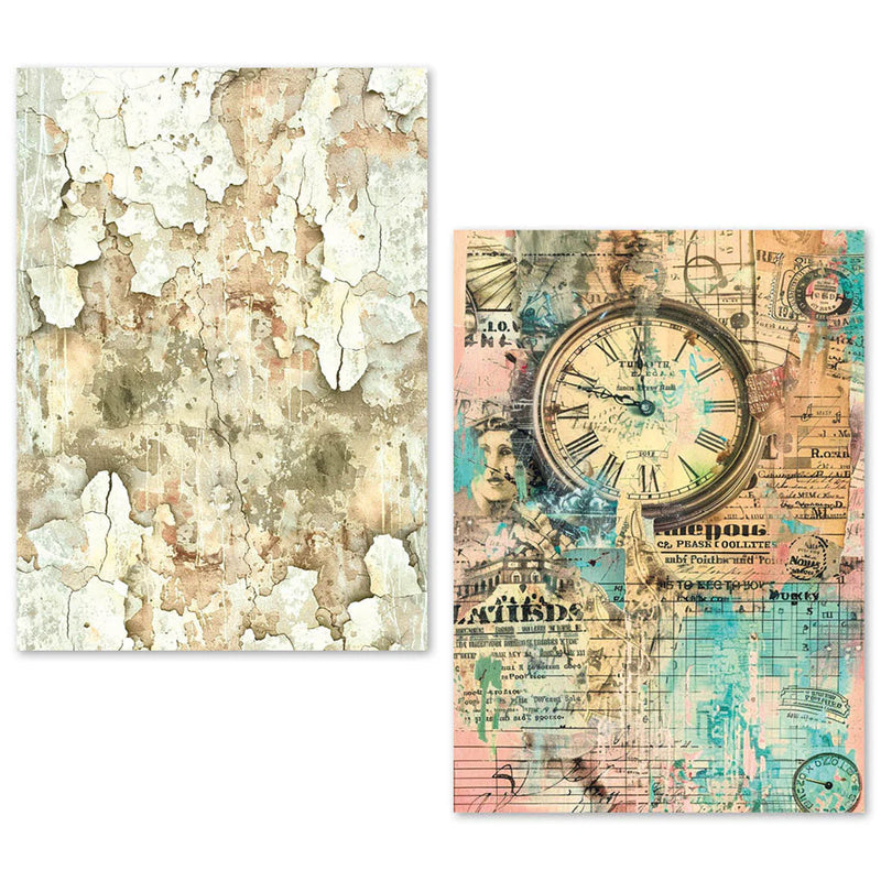 Ciao Bella - Fragments of Time - A5 Tissue Paper Set