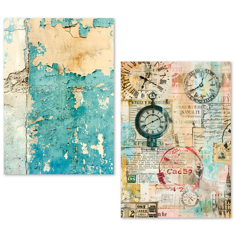 Ciao Bella - Fragments of Time - A5 Tissue Paper Set