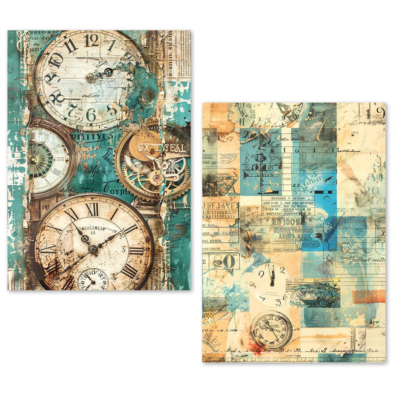 Ciao Bella - Fragments of Time - A5 Tissue Paper Set
