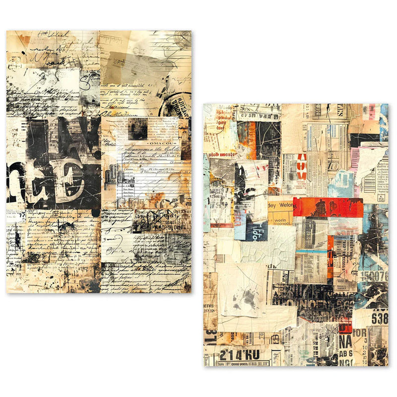 Ciao Bella - Fragments of Time - A5 Tissue Paper Set