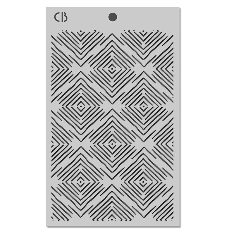 Ciao Bella - Artemis - Stencils - 5"X8" – Triple Layer Set