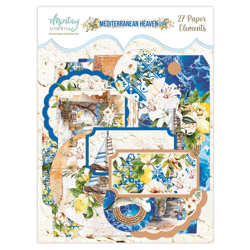 Mintay Papers - Mediterranean Heaven - Embellishments - Paper Elements