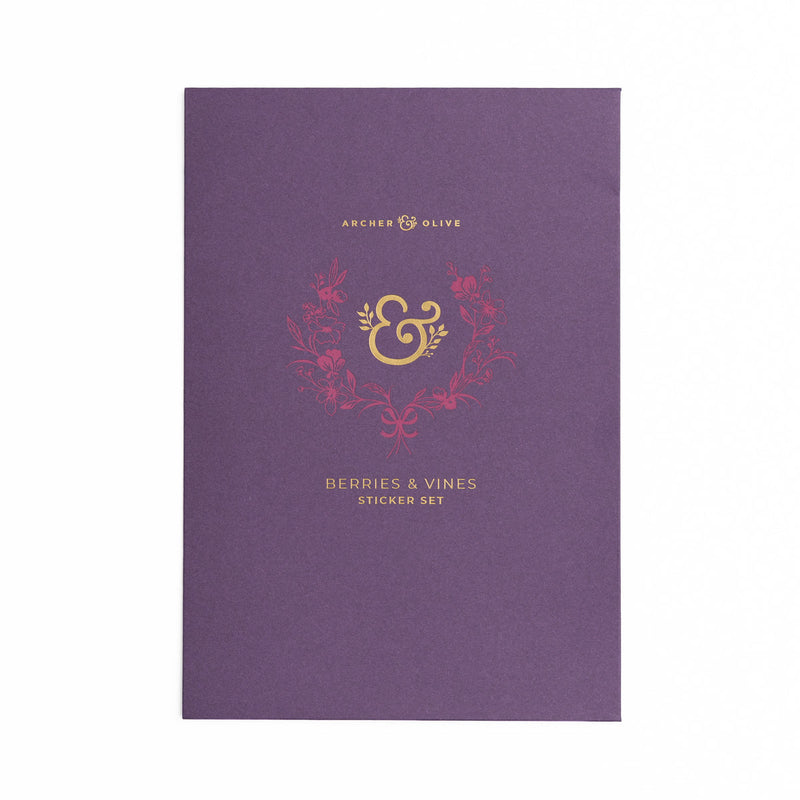 Archer and Olive - Berries & Vines Sticker Set