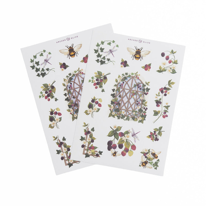 Archer and Olive - Berries & Vines Sticker Set