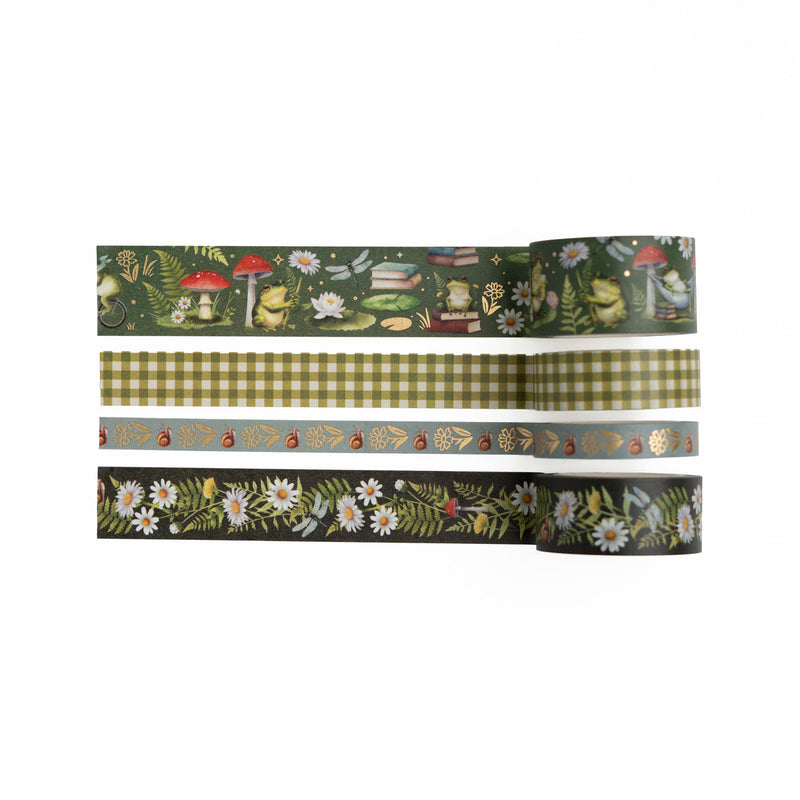 Archer and Olive - Literary Frog Washi Tape Set