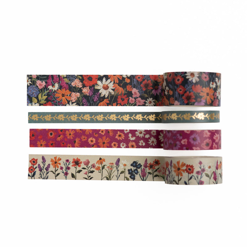 Archer and Olive - Wildflowers Washi Tape Set