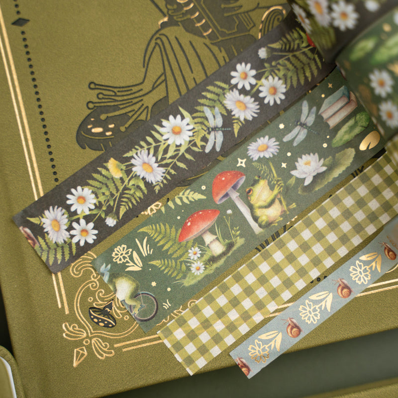 Archer and Olive - Literary Frog Washi Tape Set