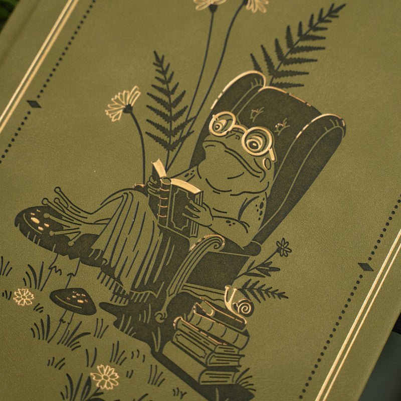Archer and Olive - A5 Dot Grid - Literary Frog
