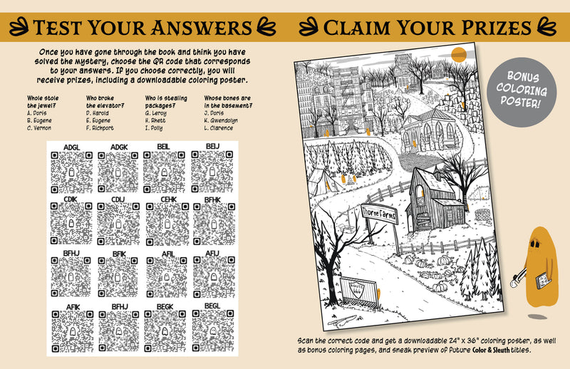 Rebecca Demos - Color & Sleuth: Haunted City