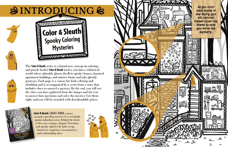 Rebecca Demos - Color & Sleuth: Ghost Town
