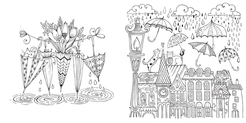 Rita Berman - Hidden Seasons Coloring Book