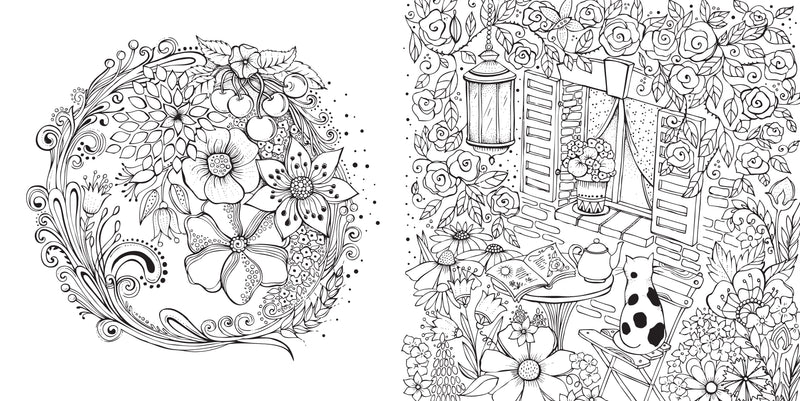Rita Berman - Hidden Seasons Coloring Book