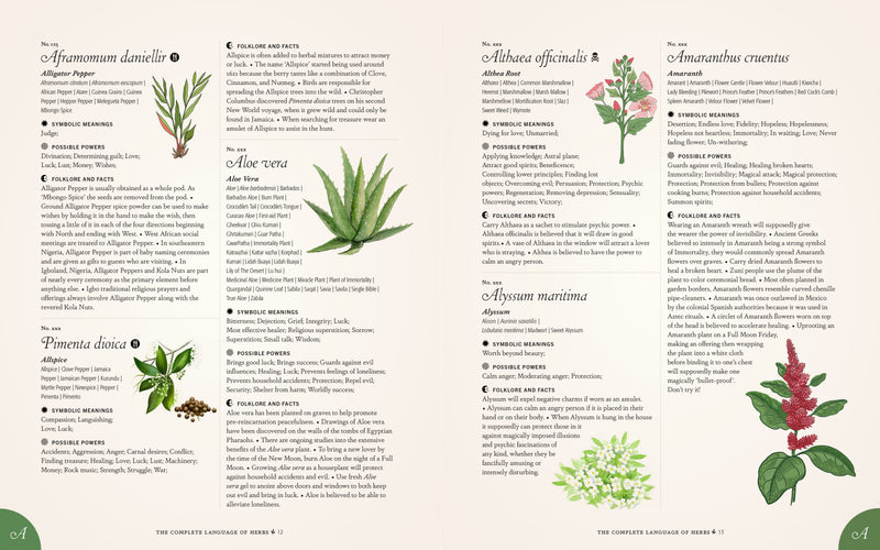 S. Theresa Dietz - Complete Language Of Herbs