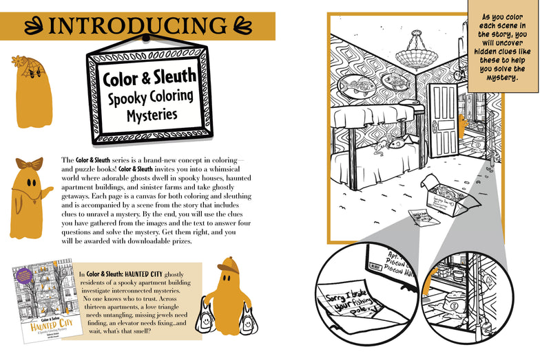 Rebecca Demos - Color & Sleuth: Haunted City