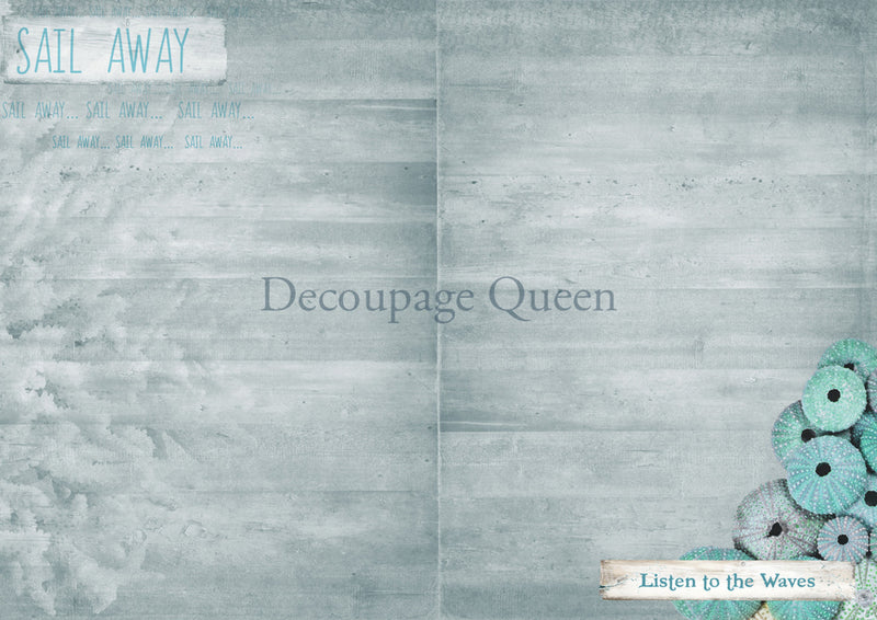 Decoupage Queen - Seaside Greetings Journal Pack