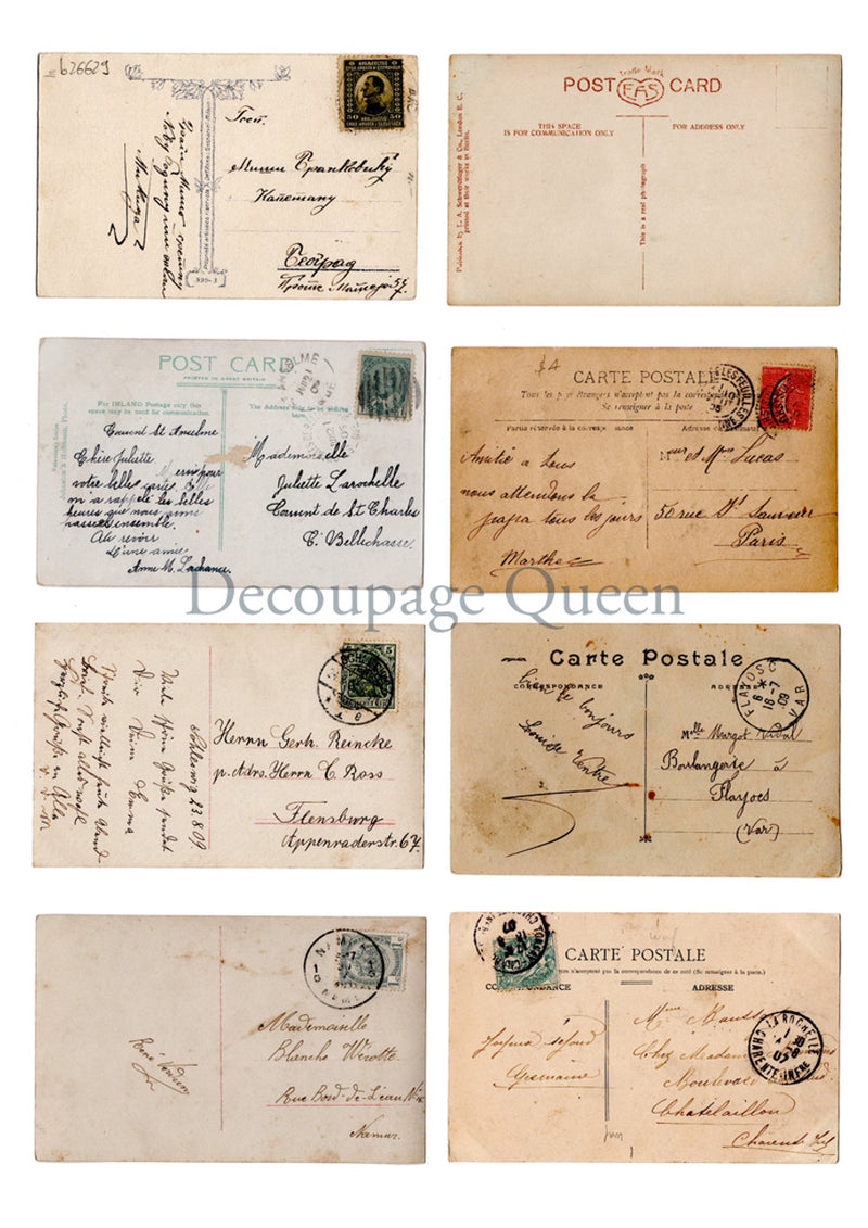 Decoupage Queen - Seaside Greetings Journal Pack