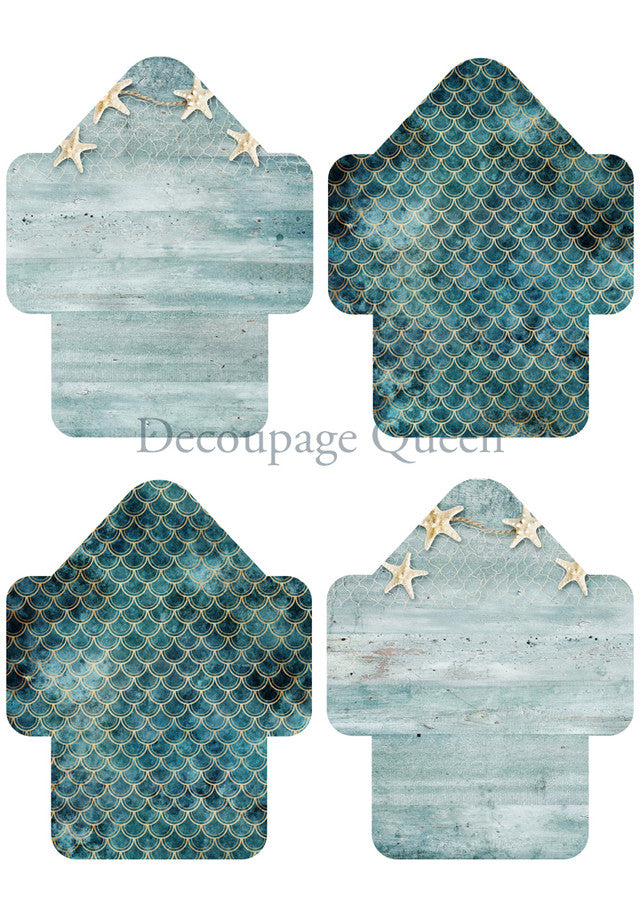 Decoupage Queen - Seaside Greetings Journal Pack