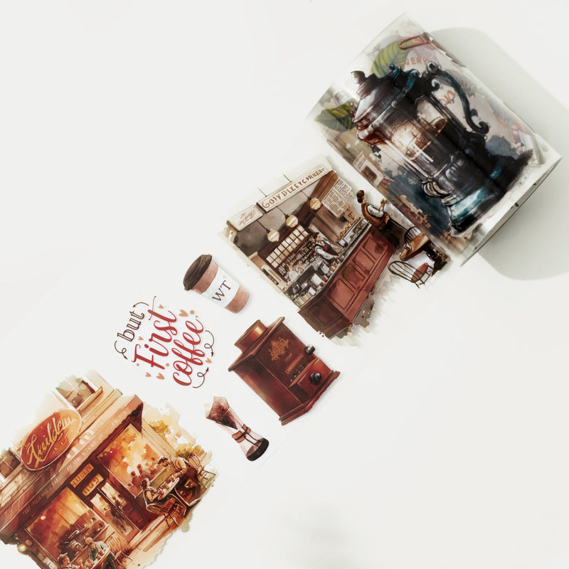 The Washi Tape Shop - Caffeine Canvas Wide Tape