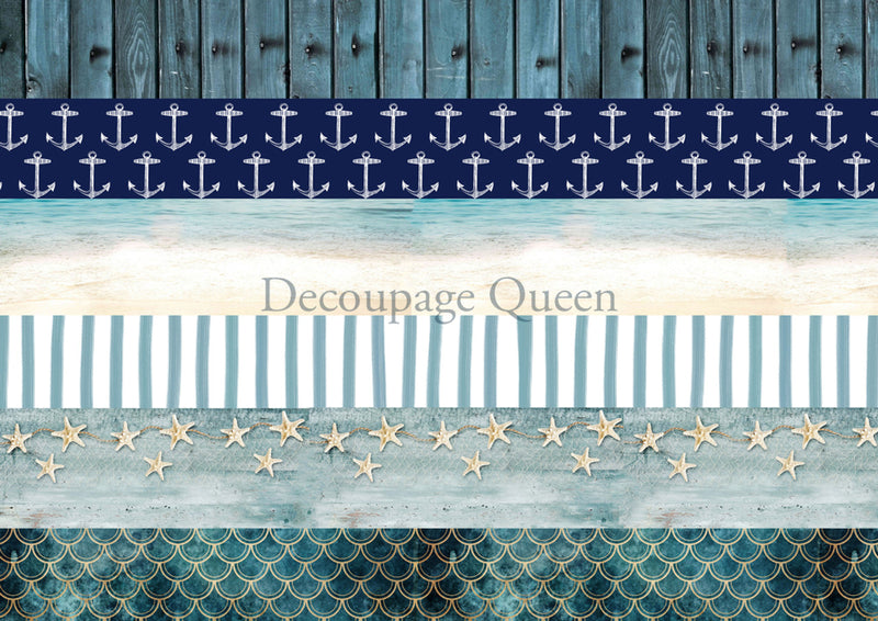 Decoupage Queen - Seaside Greetings Journal Pack