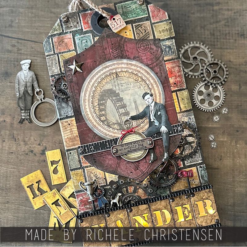 Tim Holtz - Idea-ology - Industrial Gears Embellishments