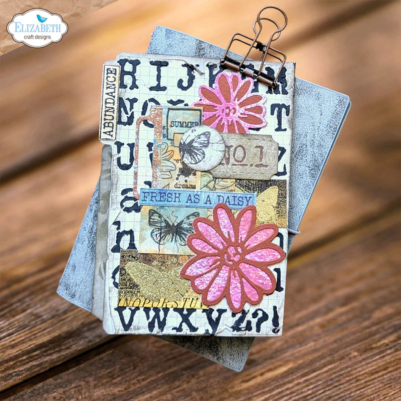 Elizabeth Craft Designs - In the Garden Collection - Stencils - Journal Stencils 8