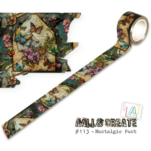 AALL and Create - Layer-It-Up Collection - Washi Tape - Nostalgic Post