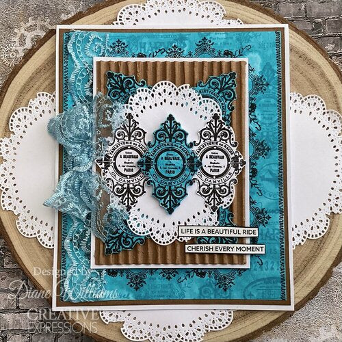 Creative Expressions - Clear Photopolymer Stamps - French Ads 2