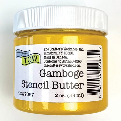 The Crafter's Workshop - Stencil Butter - Gamboge