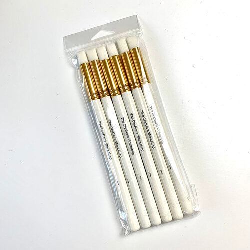 The Crafter's Workshop - Medium Blending Brushes - 6 pieces