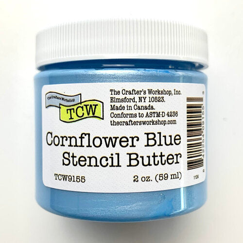 The Crafter's Workshop - Stencil Butter - Cornflower Blue