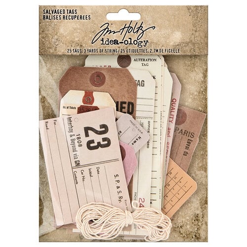 Tim Holtz - Idea-ology - Salvaged Tags