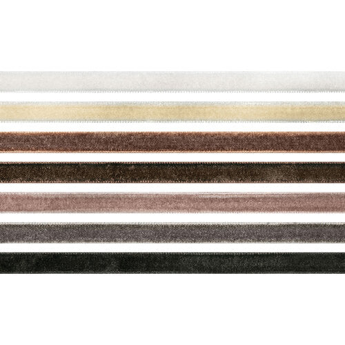 Tim Holtz - Idea-ology - Velvet Trims - Neutral