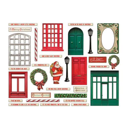 Tim Holtz - Idea-ology - Christmas - Baseboards and Transparencies