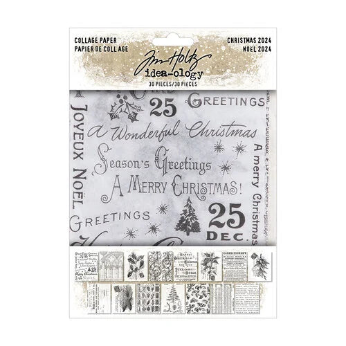 Tim Holtz - Idea-ology - Christmas - Collage Paper