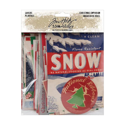 Tim Holtz - Idea-ology - Christmas - Layers - Emporium