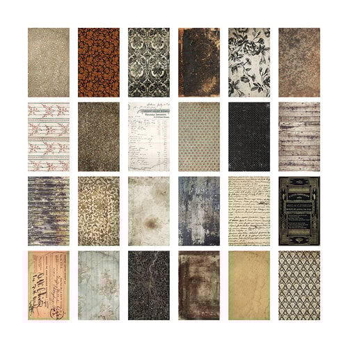 Tim Holtz - Idea-ology - Halloween - 6 x 10 Backdrops
