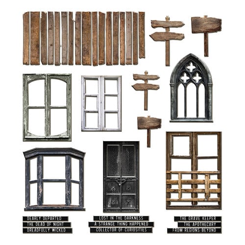 Tim Holtz - Idea-ology - Halloween - Baseboards