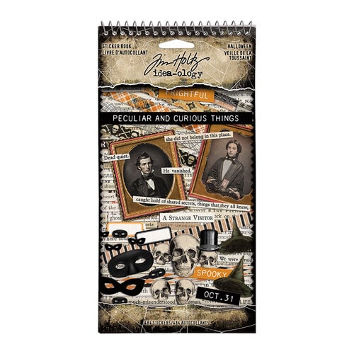 Tim Holtz - Idea-ology - Halloween - Sticker Book