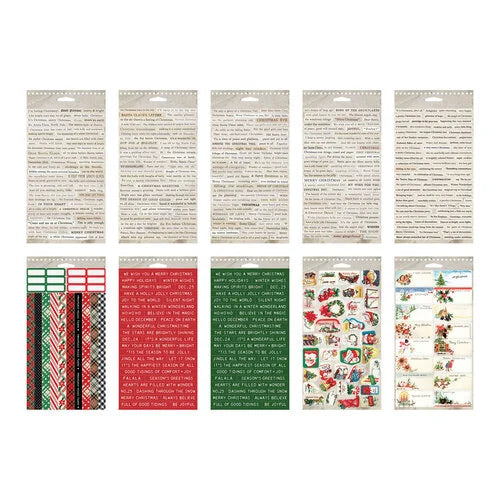 Tim Holtz - Idea-ology - Christmas - Sticker Book