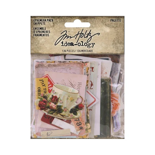 Tim Holtz - Idea-ology - Palette Collection - Ephemera - Palette Snippets