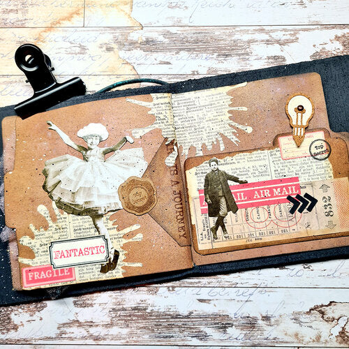 Elizabeth Craft Designs - Journal Your Life Collection - Dies - Journal File XL 02